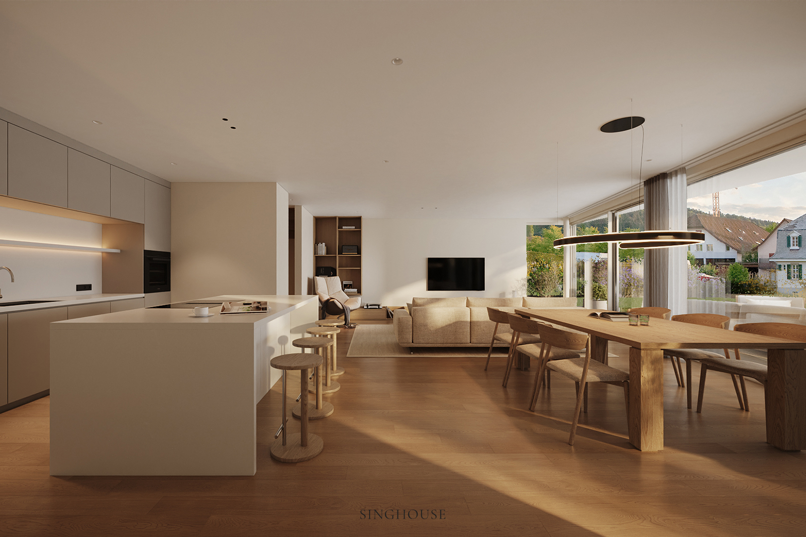 Không gian sống tối giản, tinh tế từ đơn vị thiết kế căn hộ phong cách Scandinavian Đà Nẵng.
