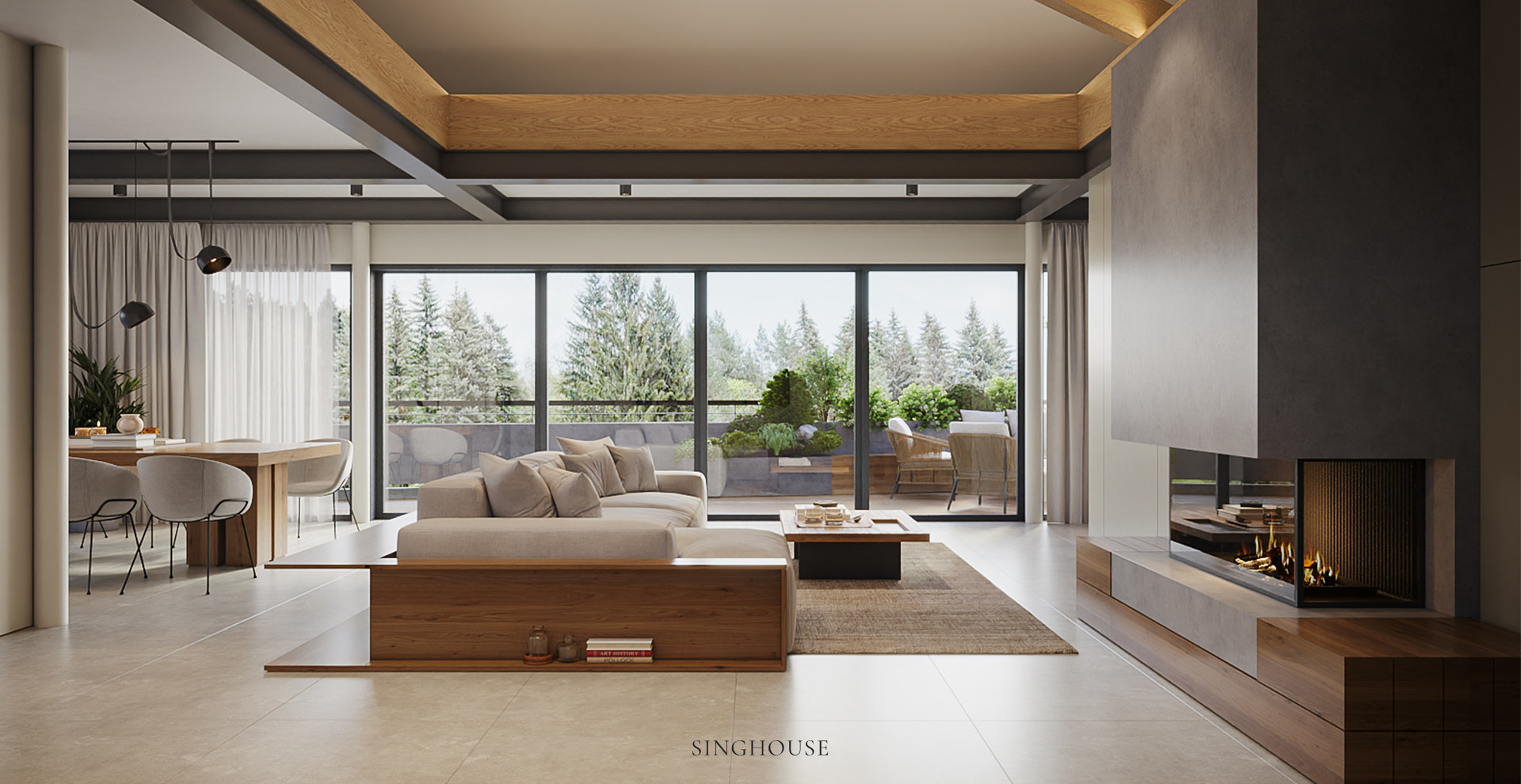 Trong thiết kế căn hộ cao cấp phong cách Scandinavian tại Đà Nẵng, vẻ đẹp đến từ cách không gian được tổ chức, vật liệu được tiết chế và từng chi tiết hòa vào tổng thể.