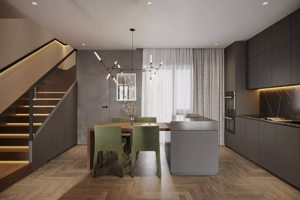 thiết kế nội thất nhà phố đẹp