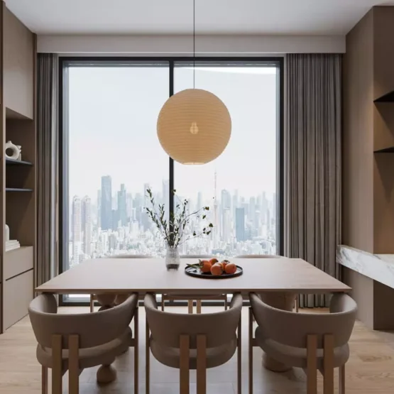 thiết kế nội thất chung cư 2 phòng ngủ