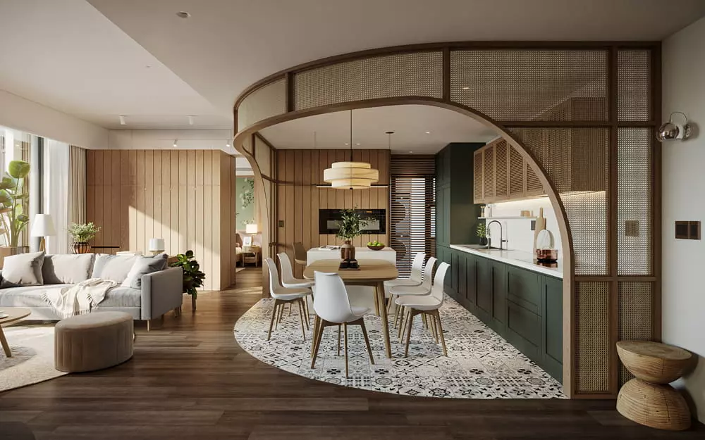 thiết kế nội thất chung cư 80m2 