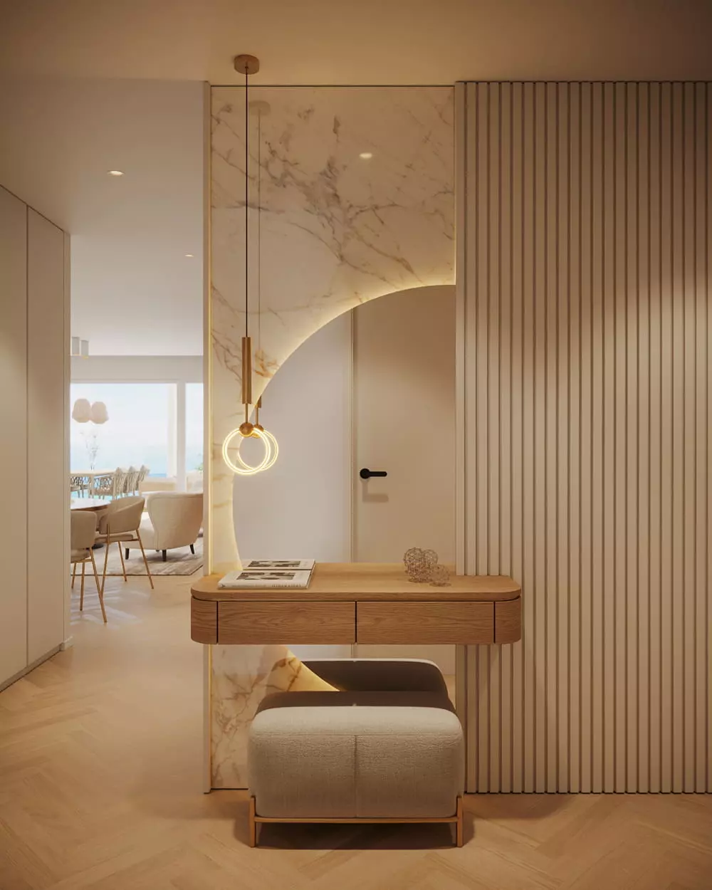 thiết kế nội thất chung cư hiện đại
