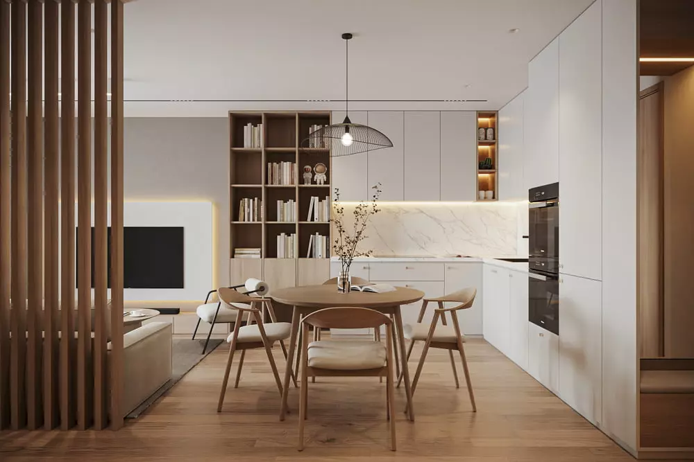 thiết kế nội thất chung cư hiện đại