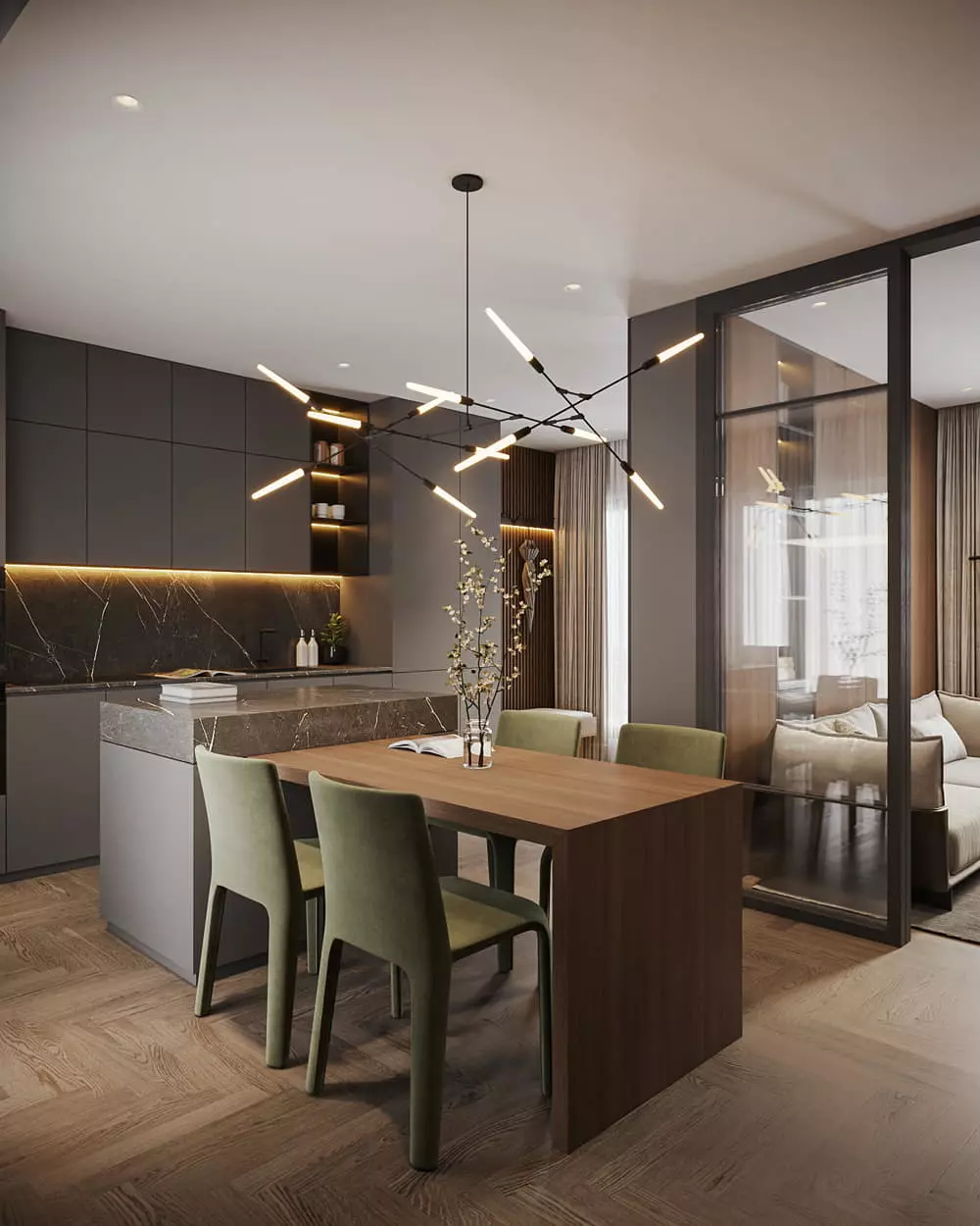 thiết kế nội thất nhà phố đẹp