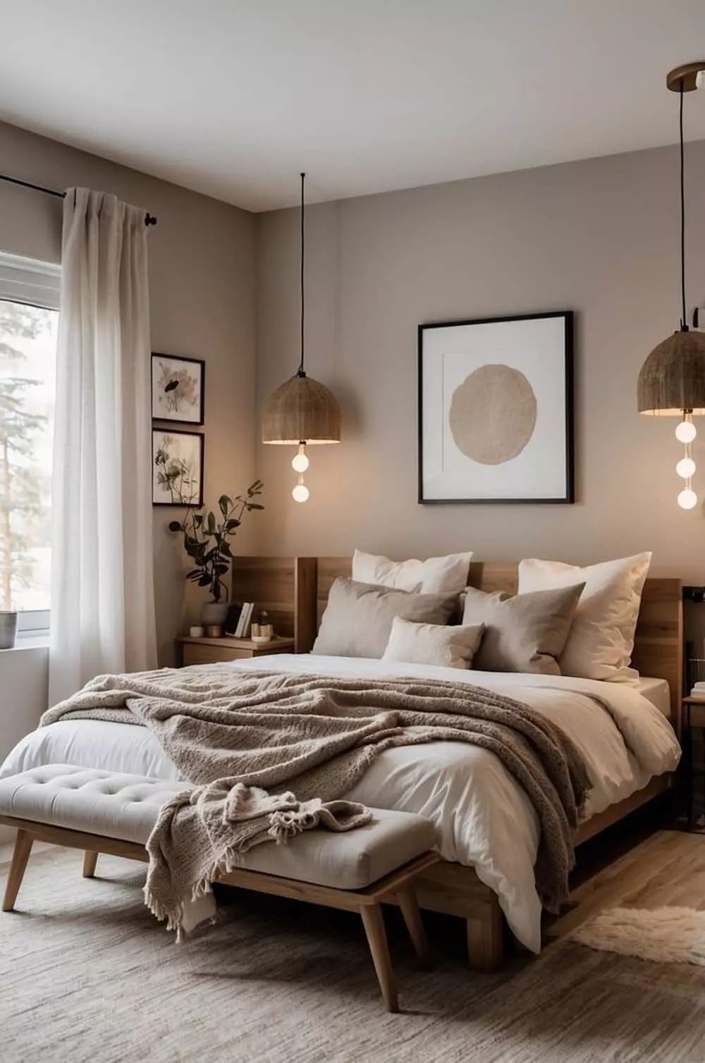 thiết kế nội thất phòng ngủ 20m2