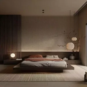 thiết kế nội thất phòng ngủ 25m2