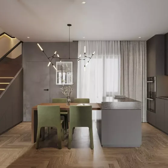 phong cách thiết kế nội thất hiện đại