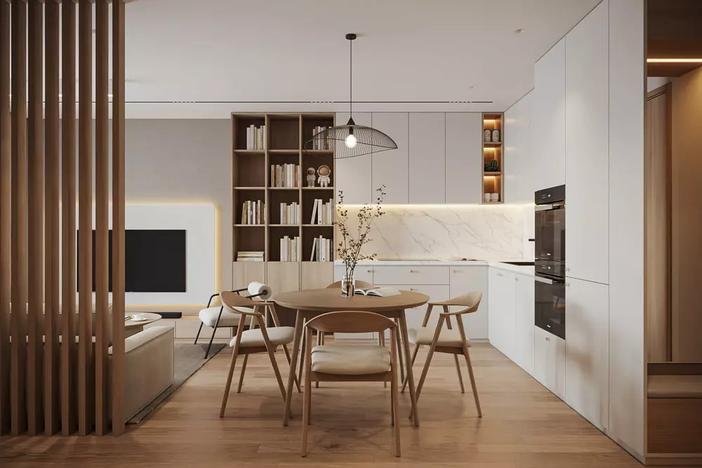 phong cách thiết kế nội thất hiện đại