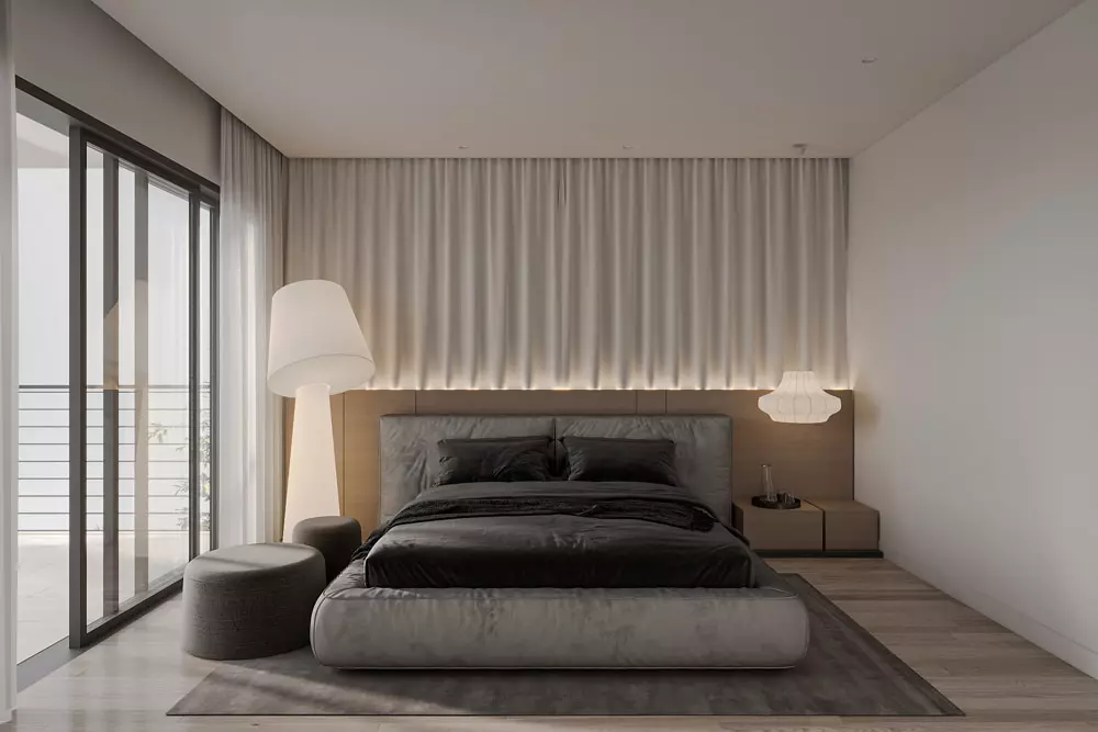 thiết kế nội thất căn hộ chung cư 70m2